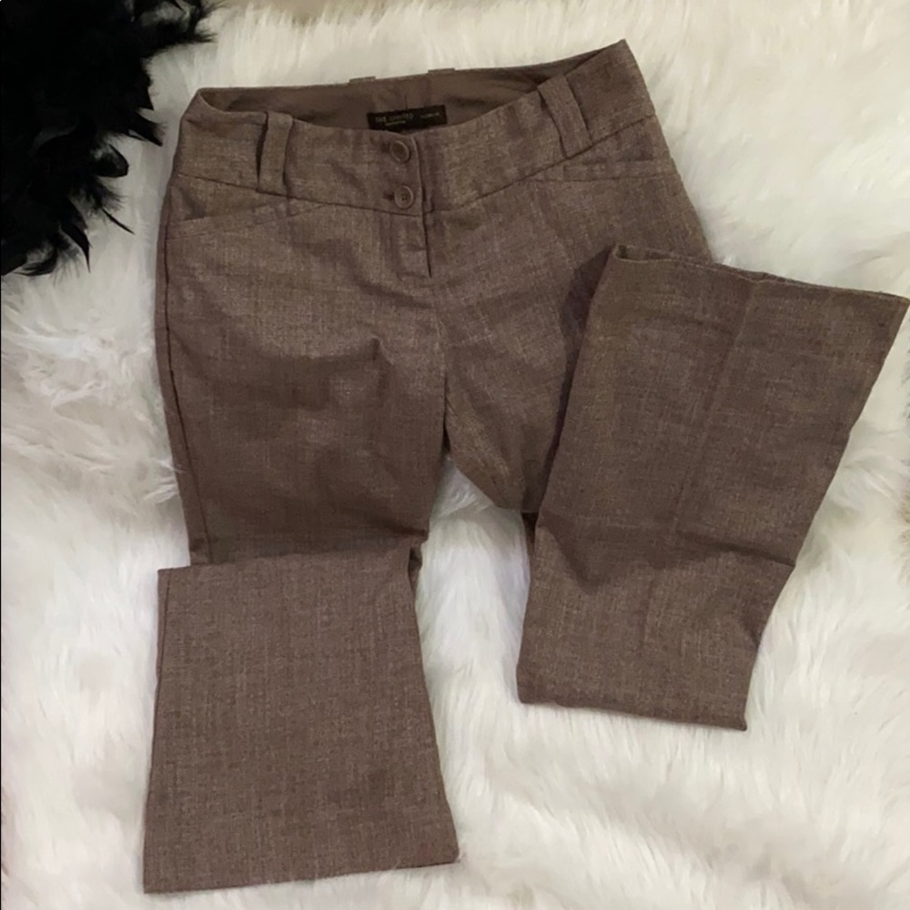 Brown Wide Leg Trousers